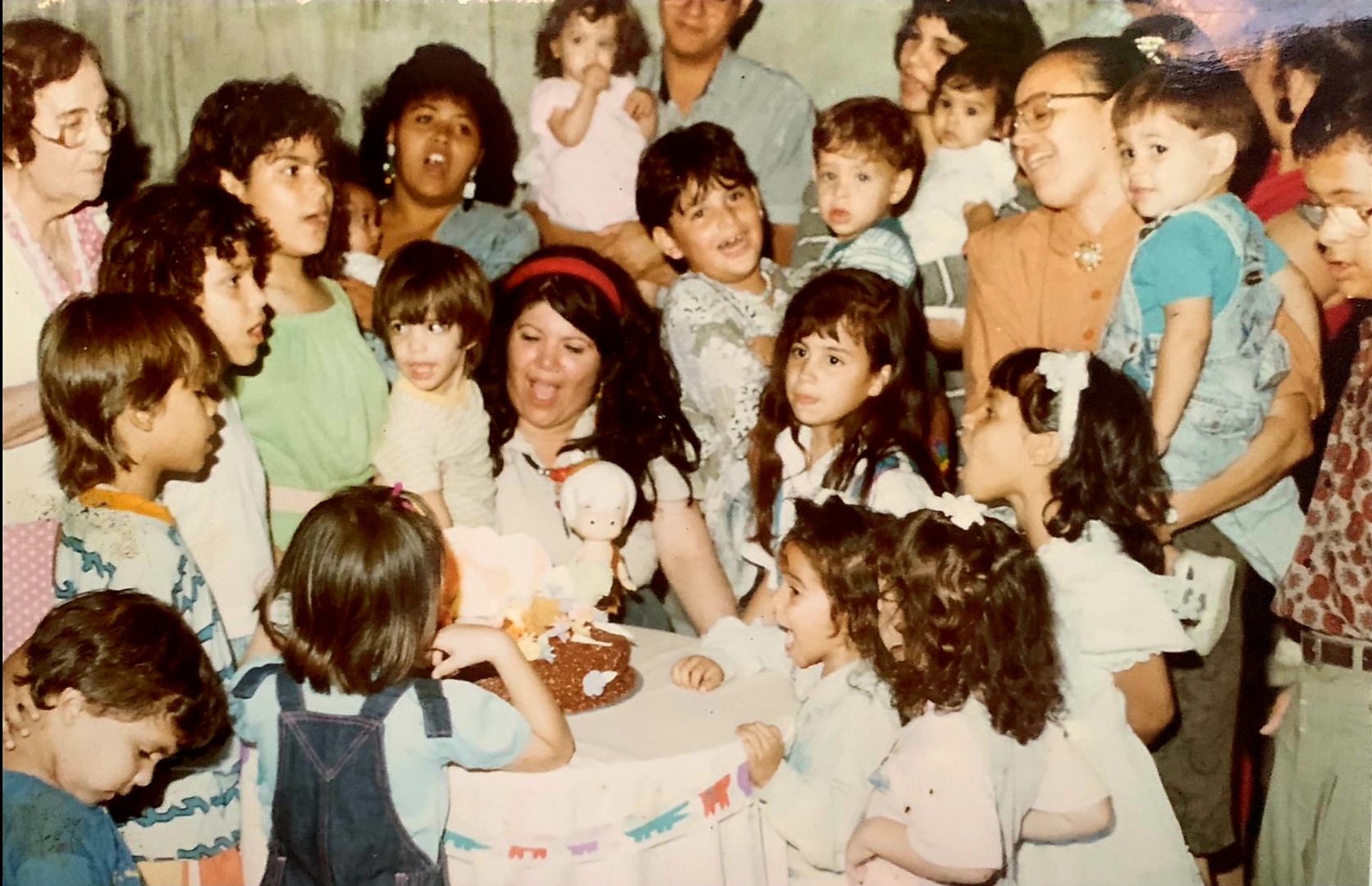 A family gathering from the early days